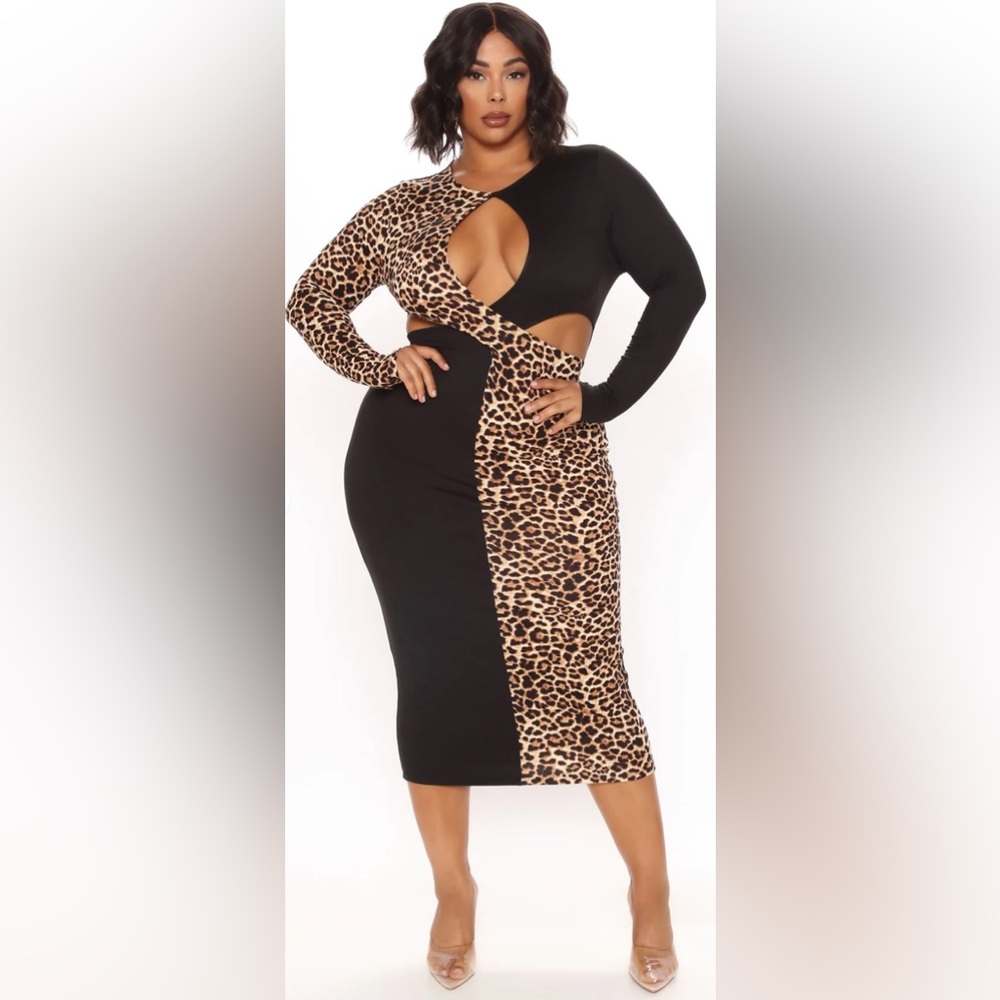 Fashion Nova Cut Out Dress